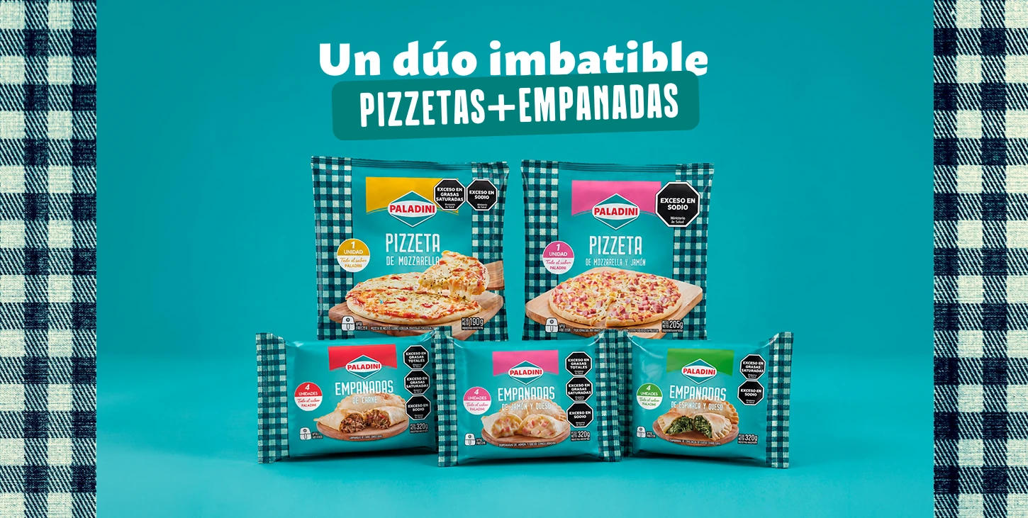 Deliciosas empanadas Paladini, perfectas para cualquier ocasión.