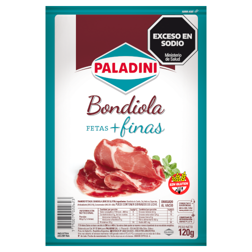 Bondiola Fetas Finas x 120g