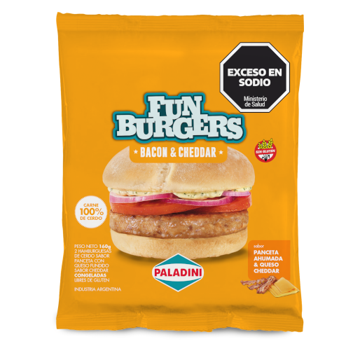 Fun Burgers Bacon & Cheddar