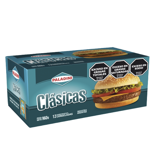 Hamburguesas Clásica x12