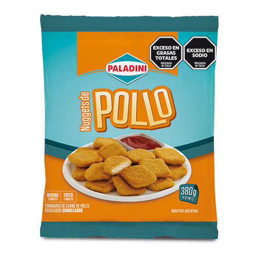 Nuggets de Pollo Congelados x 380g