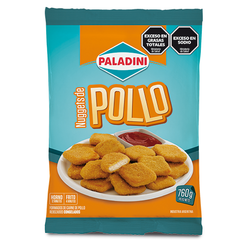 Nuggets de Pollo Congelados x 760g
