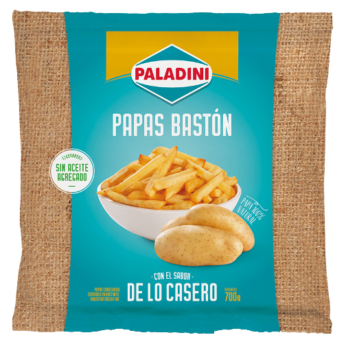 Papas Bastón por 700