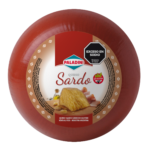 Queso Sardo Libre de Gluten